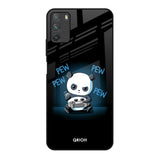 Pew Pew Poco M3 Glass Back Cover Online
