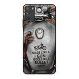 Royal Bike Poco M3 Glass Back Cover Online