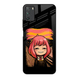 Spy X Family Poco M3 Glass Back Cover Online