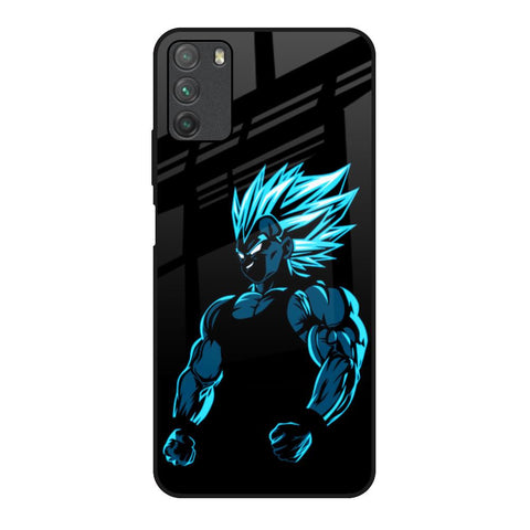 Pumped Up Anime Poco M3 Glass Back Cover Online