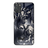 Sketch Art DB Poco M3 Glass Back Cover Online