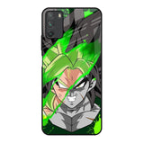 Anime Green Splash Poco M3 Glass Back Cover Online