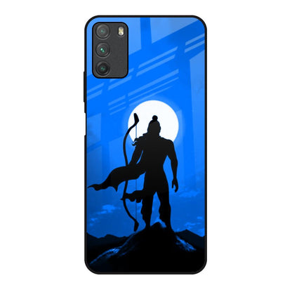 God Poco M3 Glass Back Cover Online