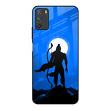 God Poco M3 Glass Back Cover Online