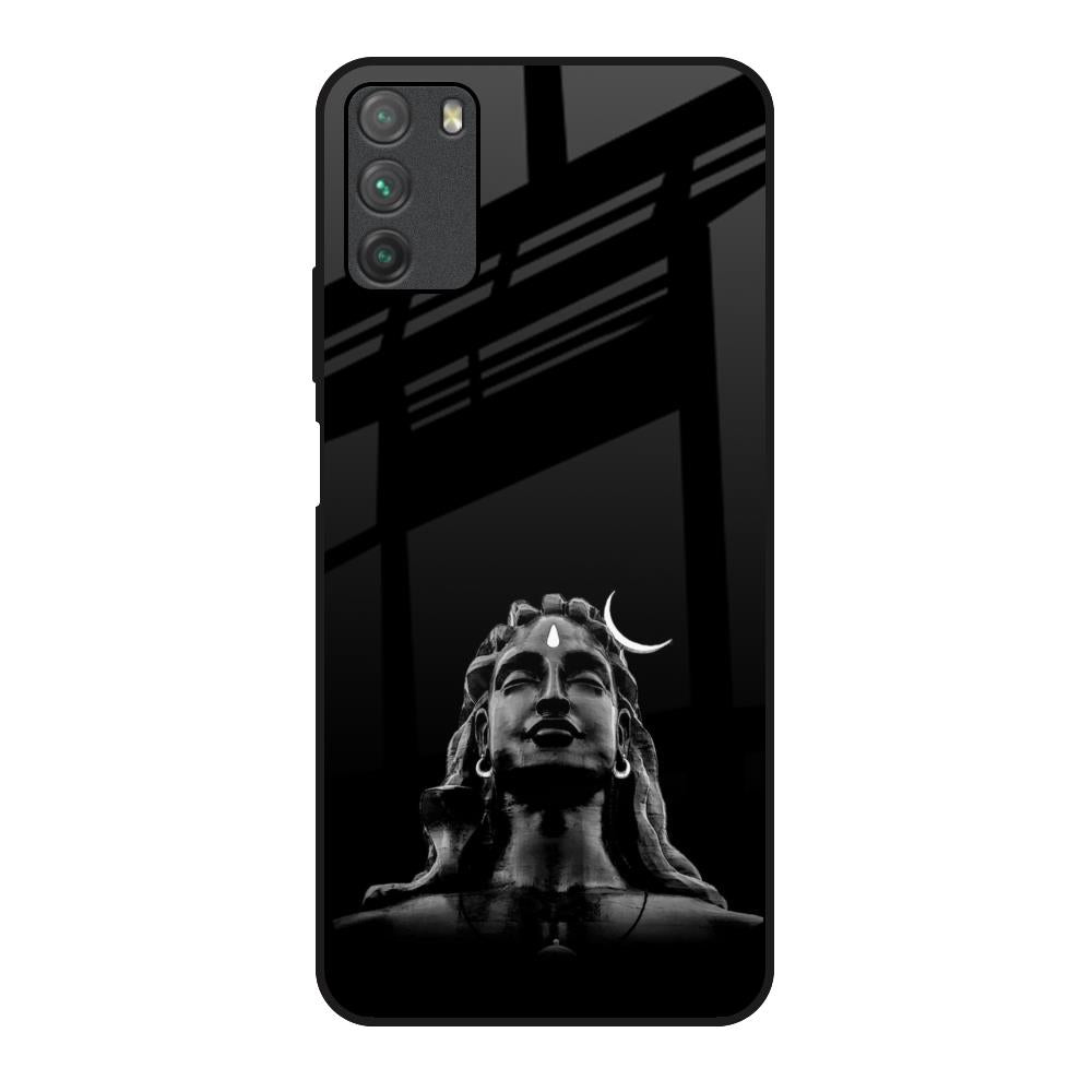 Adiyogi Poco M3 Glass Back Cover Online