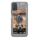 Space Ticket Poco M3 Glass Back Cover Online