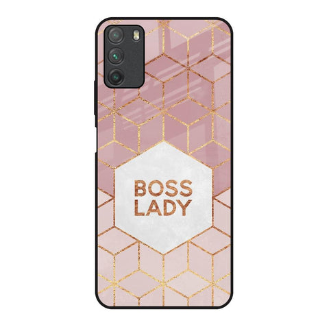 Boss Lady Poco M3 Glass Back Cover Online