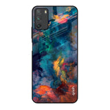 Cloudburst Poco M3 Glass Back Cover Online