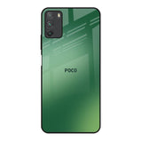 Green Grunge Texture Poco M3 Glass Back Cover Online