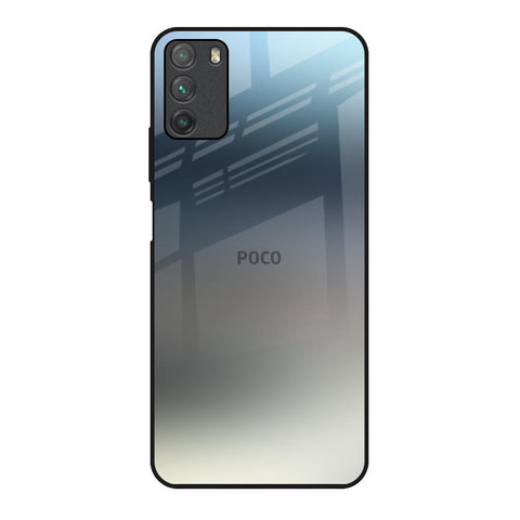 Tricolor Ombre Poco M3 Glass Back Cover Online