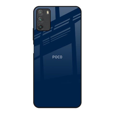 Royal Navy Poco M3 Glass Back Cover Online