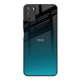 Ultramarine Poco M3 Glass Back Cover Online