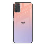 Dawn Gradient Poco M3 Glass Back Cover Online
