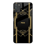 Sacred Logo Poco M3 Glass Back Cover Online