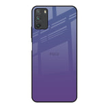 Indigo Pastel Poco M3 Glass Back Cover Online