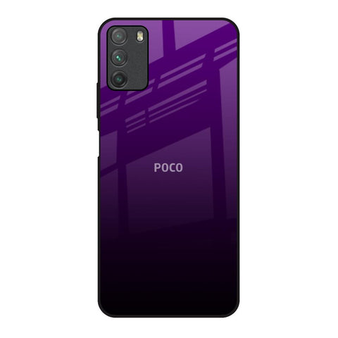 Harbor Royal Blue Poco M3 Glass Back Cover Online