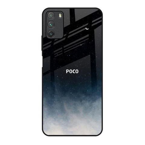 Aesthetic Sky Poco M3 Glass Back Cover Online