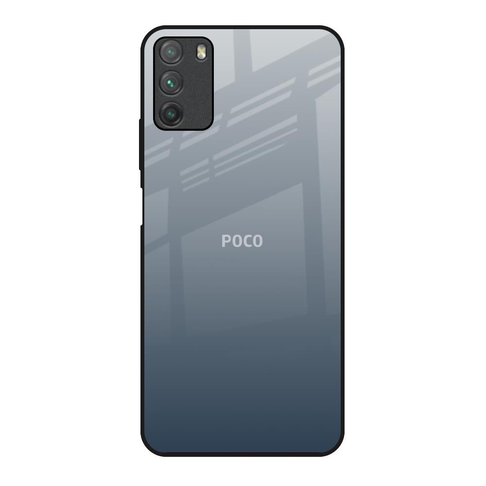 Dynamic Black Range Poco M3 Glass Back Cover Online