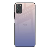 Rose Hue Poco M3 Glass Back Cover Online