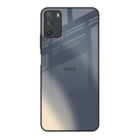 Metallic Gradient Poco M3 Glass Back Cover Online