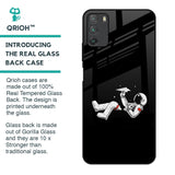 Space Traveller Glass Case for Poco M3