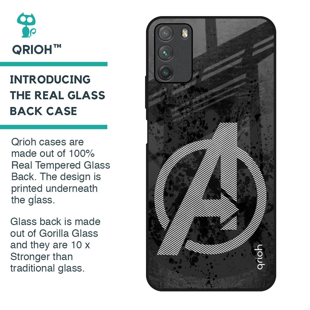 Sign Of Hope Glass Case for Poco M3