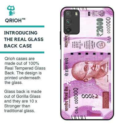 Stock Out Currency Glass Case for Poco M3