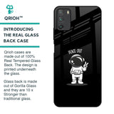 Peace Out Astro Glass Case for Poco M3