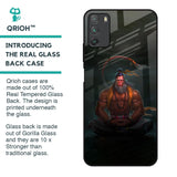 Lord Hanuman Animated Glass Case for Poco M3