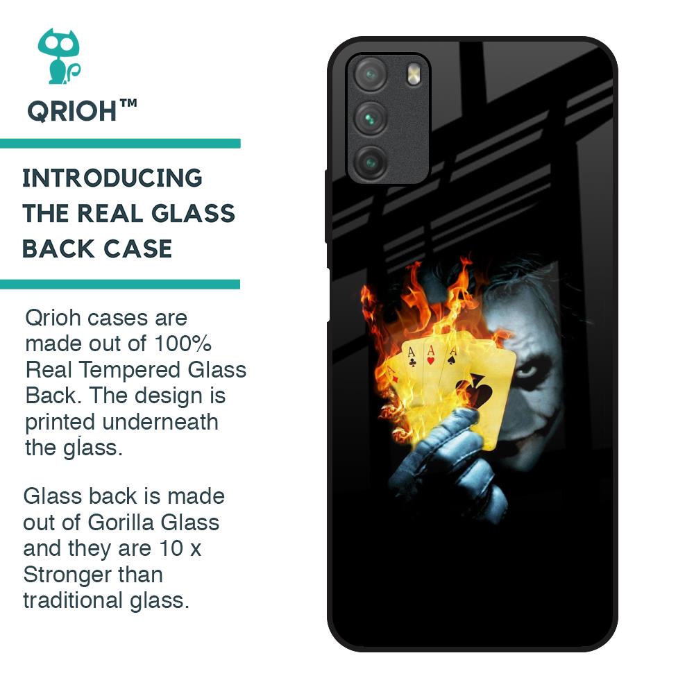 AAA Joker Glass Case for Poco M3