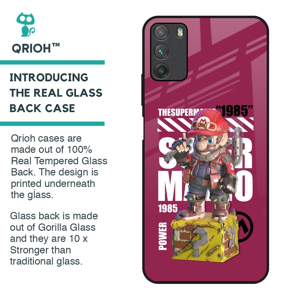 Gangster Hero Glass Case for Poco M3