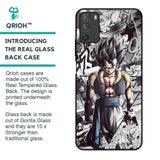 Dragon Anime Art Glass Case for Poco M3