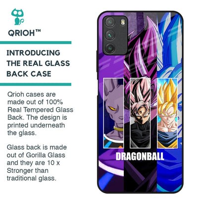 DGBZ Glass Case for Poco M3