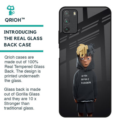 Dishonor Glass Case for Poco M3