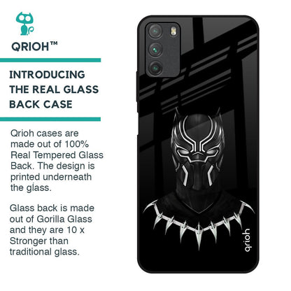 Dark Superhero Glass Case for Poco M3
