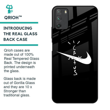 Jack Cactus Glass Case for Poco M3