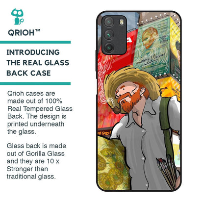 Loving Vincent Glass Case for Poco M3