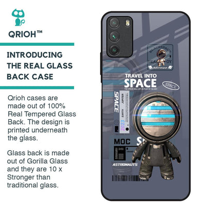 Space Travel Glass Case for Poco M3