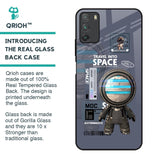 Space Travel Glass Case for Poco M3