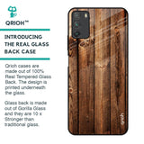 Timber Printed Glass Case for Poco M3