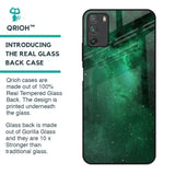 Emerald Firefly Glass Case For Poco M3