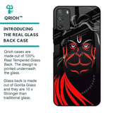 Lord Hanuman Glass Case For Poco M3