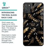 Autumn Leaves Glass Case for Poco M3