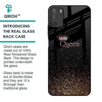 I Am The Queen Glass Case for Poco M3