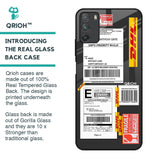 Cool Barcode Label Glass Case For Poco M3