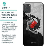 Japanese Art Glass Case for Poco M3