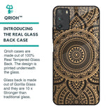 Luxury Mandala Glass Case for Poco M3