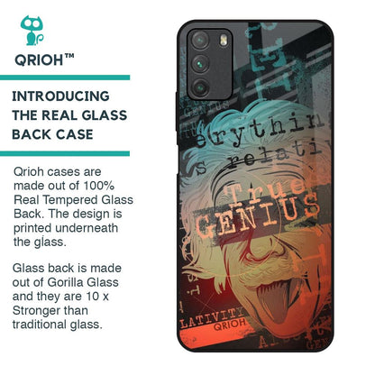 True Genius Glass Case for Poco M3