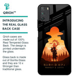 Luffy One Piece Glass Case for Poco M3