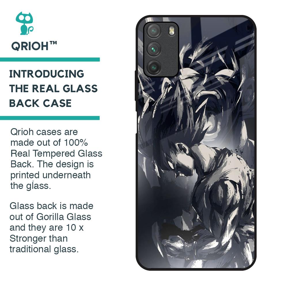 Sketch Art DB Glass Case for Poco M3